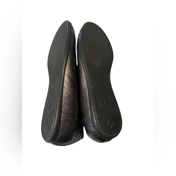 DONALD J. PLINER 7 M Hideyo Bronze Brown Flats Cap Toe Slip On Textured Print - Picture 5 of 8